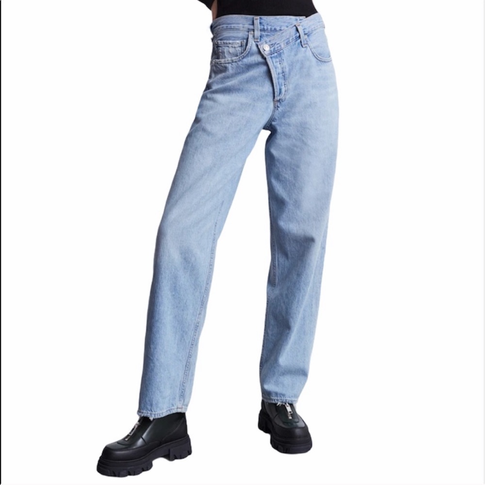 AGOLDE - Criss Cross Upsized Jean in Suburbia - Picture 4 of 7